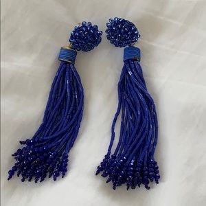 Tassel beaded earrings